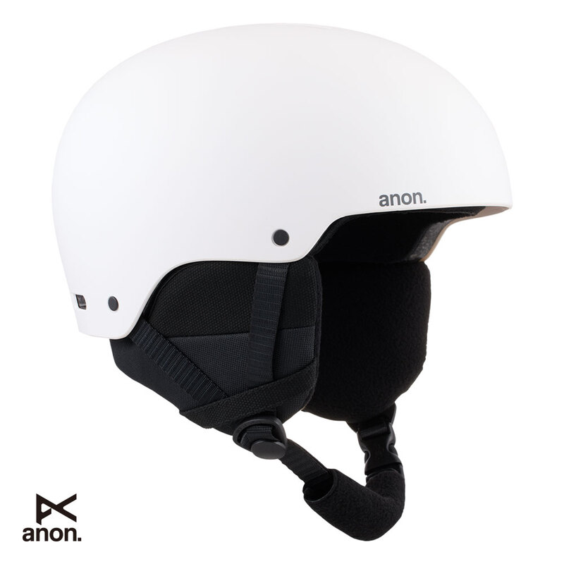 W24 아논 레이더 3 스노우 보드 헬멧 라운드 핏 ANON Raider 3 Helmet - Round Fit White